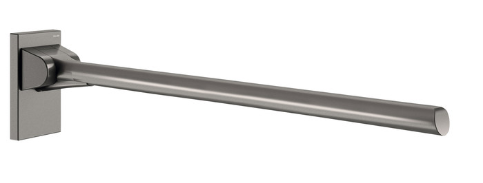 Delabie Be-Line greep opklapbaar L850mm D42mm alu antraciet grijs epoxy 135kg