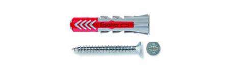 Fischer Duopower plug met schroef 10 x 50S mm doos 25 stuks