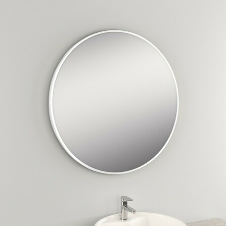 Van Marcke Circolare spiegel rond D60 kader wit