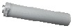 Muelink & Grol concentrische buis D60/100 L1000mm met klemband