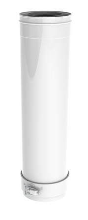 Muelink & Grol concentrische rookgasafvoerbuis klemband D80/125 L250mm PP/alu