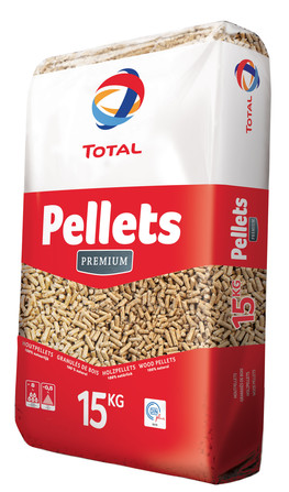 Total Pellets Premium Holzpellets - 1 Sack von 15Kg