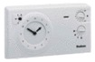 Theben RAM 782 thermostat horloge analogique blanc 24 heures/7 jours