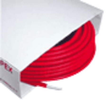 Tubipex Rohr mit rotem Mantel - auf Rolle - 7 Rollen von 100 m - D 16
