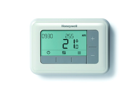 Honeywell Home programmierbarer Uhrenthermostat T4-1D mit Tagesprogramm