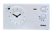 Theben RAM 725 thermostat horloge analogique blanc 24 heures/7 jours