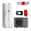 Wolf CHC-Monoblock/300-50 Monoblock-Wärmepumpe CHA+Warmwasserspeicher 7 kW 230V