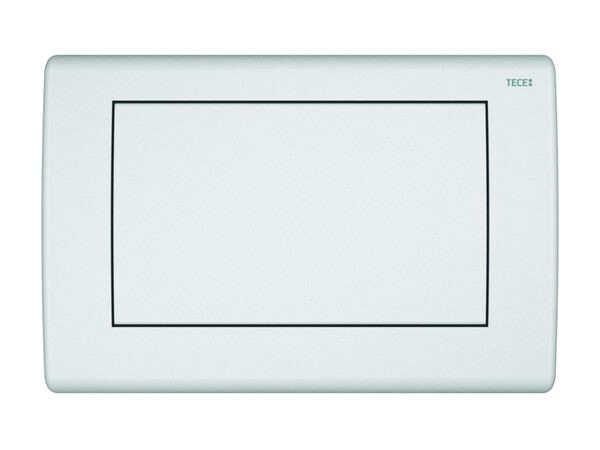 Tece TecePlanus plaque de commande simple touche blanc mat