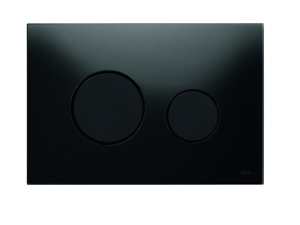 Tece TeceLoop plaque de commande noir verre boutons noir
