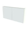 Van Marcke Nebulo Luxe spiegelkast 140x65 2 deuren White Standard