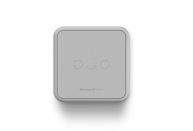 Honeywell Home DT4R digitale kamerthermostaat draadloos aan/uit grijs