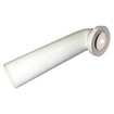Nicoll coude WC long 90° D 90 mm L 400 mm PVC blanc