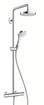 Hansgrohe Croma Select Showerpipe système de douche Ecostat Comfort S 180 2jets
