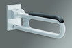 Normbau Nylon Care 400 Stützklappgriff mit Armpolster L725mm weiss