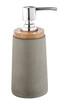 Van Marcke Collection Natural Boro zeepdispenser 180x80mm beton/hout