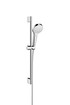 Hansgrohe Croma Select S Multi Duschset Handbrause D110mm 3 Strahlen Stange 65cm