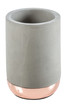 Van Marcke Collection Natural Kepa Mundglas 105x75mm Zement/Kupfer