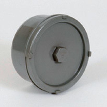 Kabelwerk Eupen Eucarigid-REGRB SN4 accessoires égout PVC bouchon D 125 mm gris