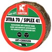 Griffon Jitra 70 ruban adhésif anticorrosion vert B 10 cm rouleau 10 m