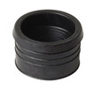 Nicoll PVC lijmfittingen doorgangsring in rubber D40 grijs