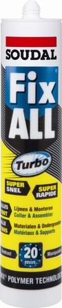 Soudal Fix All Turbo lijmkit wit
