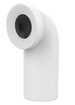 Nicoll Coude WC universel 90° D 110 mm L 230 mm PP blanc