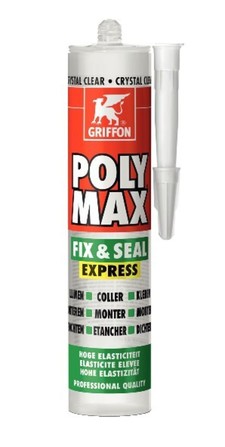 Griffon Polymax Universalkleber auf Basis MS Polymer transparent 300 g