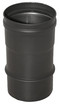 Dinak Pellets Black 255 Muffe MF D80 schwarz lackierter Edelstahl 316L 0,4mm