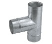 Muelink & Grol T-Stück 90° D130 Aluminium