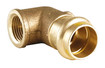 Conex Bänninger Pressfitting B Profil Kupfer Gas Winkel 90° mit IG 22x1/2