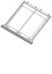 Bulex Helio Set frame voor plaatsing op een schuin dak voor kit V4 en V7