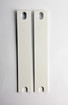 Van Marcke jeu de 2 panneaux latéraux T22 H 900 mm acier blanc
