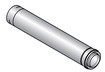 Oertli DY128 rallonge L 1000 mm PPS D80/125 mm