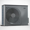 Nibe AMS-6 Split Luft/Wasser-Wärmepumpe Außeneinheit modulierend mono 6,8 kW
