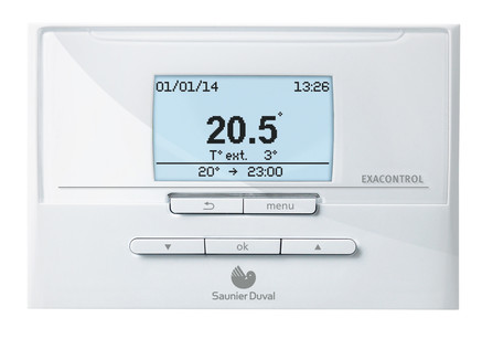 [NL] Saunier Duval - Exacontrol - thermostat d'ambiance Exacontrol E7C