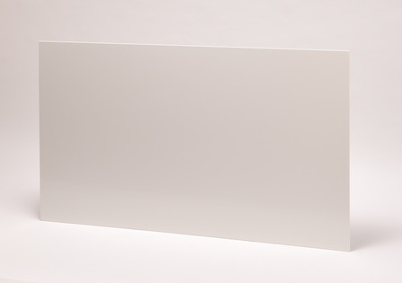 Van Marcke Origine panneau frontal lisse pour radiateur panneau tôle d'acier H600xL900mm blanc
