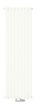 Henrad Verona Vertical radiateur décoratif H1600 x L408 blanc pur