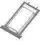 Bulex Helio Set frame voor plaatsing op een schuin dak voor kit V1