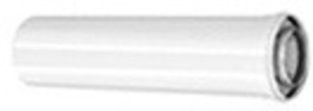 Bosch rallonge concentrique PP/métal D60/100 L0,5m blanc
