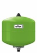 Reflex Refix DD 12L sanitair expansievat butyl balg 10bar groen 4bar voordruk