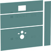 Geberit GISeasy set platen voor hang-wc voor Sigma inbouwspoelreservoir 12cm