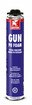 Griffon Gun PU-Foam polyurethaan schuim snel uithardend 750 ml
