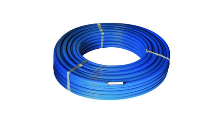Henco Standaard Rohr mit ISO6 blau D20 Rolle 50M