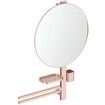 Ideal Standard Alu+ beauty bar L 80 cm miroir rond D 50 cm rose brossé