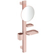 Ideal Standard Alu+ beauty bar S 70 cm miroir rond D 20 cm rose brossé