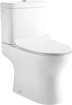 GO by Van Marcke Gustav PACK staand toilet H-uitgang Rimless Softclose