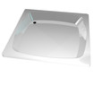 Isifix tub de douche acrylique blanc 800 x 800 x 150 mm
