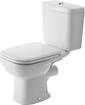Duravit D-Code staande toilet uitgang H inclusief bevestiging