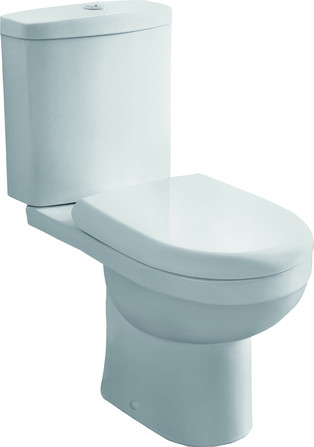 GO by Van Marcke Cobro PACK staand toilet S-uitgang soft-close en take-off zitting